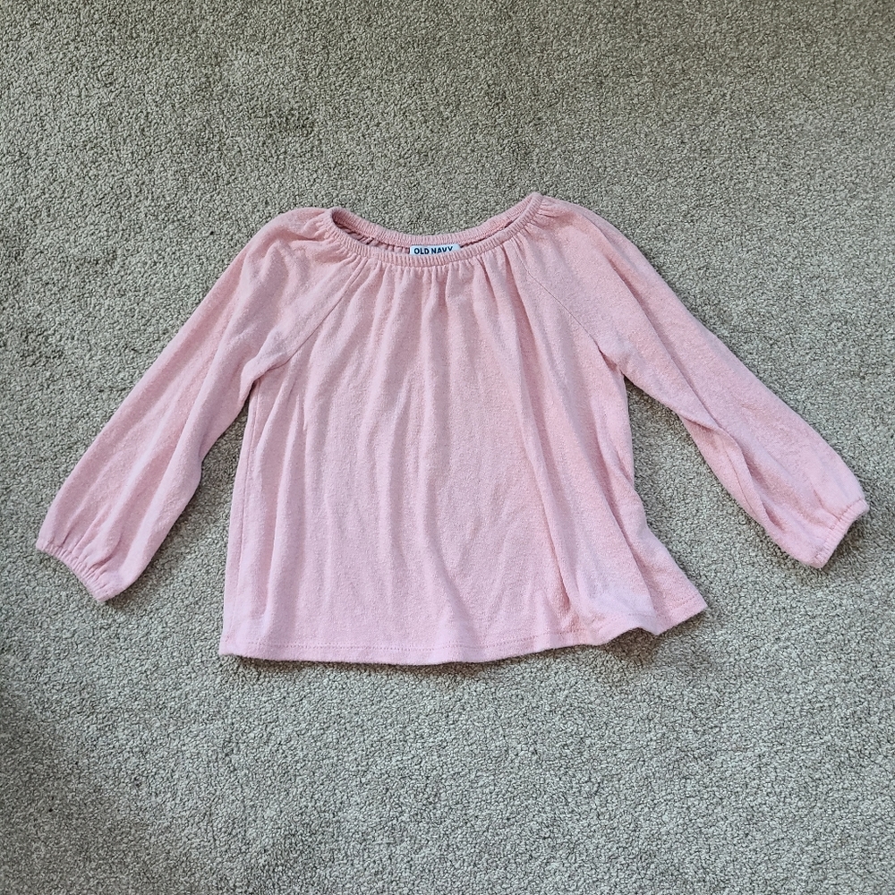 🌸3/$30🌸 Old Navy 3T Light Pink Long Sleeve Top